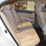 2018 Toyota Camry Hybrid rear seats right side view at 2017 Dubai Motor Show