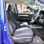 2018 Toyota Hilux Revo at Thai Motor Expo 2017 front seats