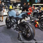 Honda CB150R ExMotion rear left quarter at 2017 Thai Motor Expo