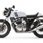 Royal Enfield Continental GT 650 Twin White press shot left side