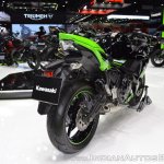 Kawasaki Ninja 650 KRT Edition rear right quarter at 2017 Thai Motor Expo