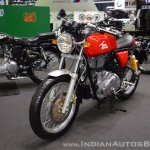Royal Enfield Continental GT front left quarter at 2017 Thai Motor Expo