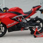 TVS Apache RR 310 First Ride Review Paddock shot