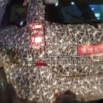 2018 Mahindra XUV500 (facelift) spy photo