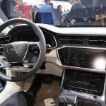 2018 Audi A6 interior at 2018 Geneva Motor Show