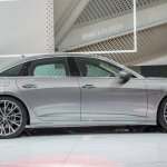 2018 Audi A6 profile at 2018 Geneva Motor Show