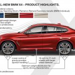 2018 BMW X4 (BMW G02) profile highlights