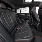 2018 BMW X4 (BMW G02) rear seats