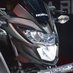 2018 Honda CB Hornet 160R headlight at 2018 Auto Expo