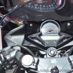 2018 Honda CBR250R cockpit at 2018 Auto Expo