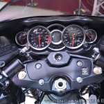 2018 Suzuki Hayabusa Black cockpit at 2018 Auto Expo