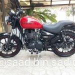 royal enfield thunderbird 350x red