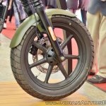UM Renegade Duty S front wheel at 2018 Auto Expo