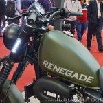 UM Renegade Duty S fuel tank at 2018 Auto Expo