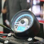 UM Renegade Duty S instrument cluster at 2018 Auto Expo