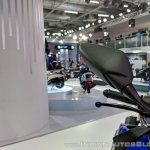 Yamaha YZF-R15 V 3.0 rear view mirror at 2018 Auto Expo