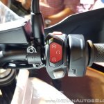 2018 Triumph Tiger 800 XRX India launch right switchgear