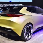 Tata 45X concept rear three quarters at 2018 Geneva Motor Show