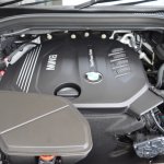 2018 BMW X3 Mineral White engine