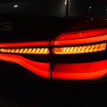 2018 BMW X3 Phytonic Blue tail lamp with turn signal on
