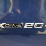 2018 BMW X3 Phytonic Blue xDrive20d fender badge