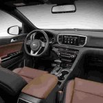 2018 Kia Sportage brown interior unveiled