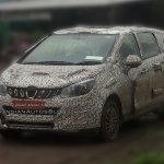 Mahindra U321 spy media (Maruti Ertiga:Toyota Innova challenger) grille headlight bumper windshield spyshot