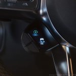 2018 Mercedes-AMG C 63 S (facelift) display buttons on left-side steering wheel spoke