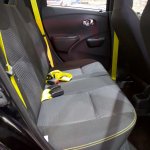 Datsun Go Live Black Rear Seats At Giias 2018
