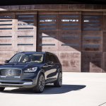 2019 Lincoln Aviator Concept Front Three Quarters