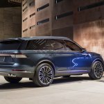 2019 Lincoln Aviator Concept Rear Three Quarters