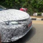 2019 Toyota Camry Front Fascia Spy Shot India