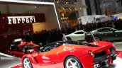 La Ferrari Geneva motor show live rear quarter