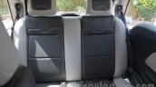 Mahindra Reva E2O rear seat comfort