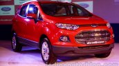 Ford EcoSport launched in India Mars Red front three quarter