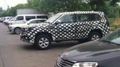 Great Wall Haval H9 spied front side view
