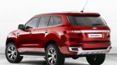 Ford Everest Concept rear