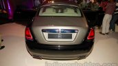 Rolls Royce Wraith launched in India rear