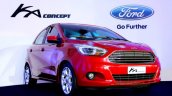 New Ford Ka Concept red