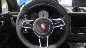 Porsche Macan steering wheel