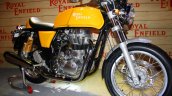 Royal Enfield Continental GT Yellow front three quarter