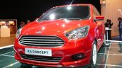 Ford Ka Concept front three quarters Spain unveiling