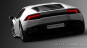 Lamborghini Huracan press shot taillights 2