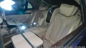 2014 Mercedes Benz S Class launch images rear seat