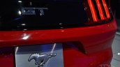 2015 Ford Mustang GT red rear registration plate enclosure at NAIAS 2014