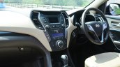 2013 Hyundai Santa Fe Review dash