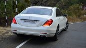 2014 Mercedes S Class review rear with lights