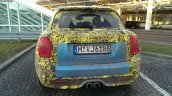 2014 Mini 5-door spied Germany rear