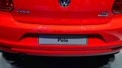 2014 VW Polo facelift rear bumper at Geneva Motor Show 2014