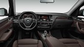 2015 BMW X3 facelift press shot interior